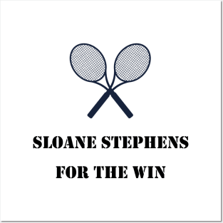 sloane stephens for the win Posters and Art